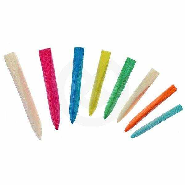 Träkilar, refill - Blue Wedges 100 Units