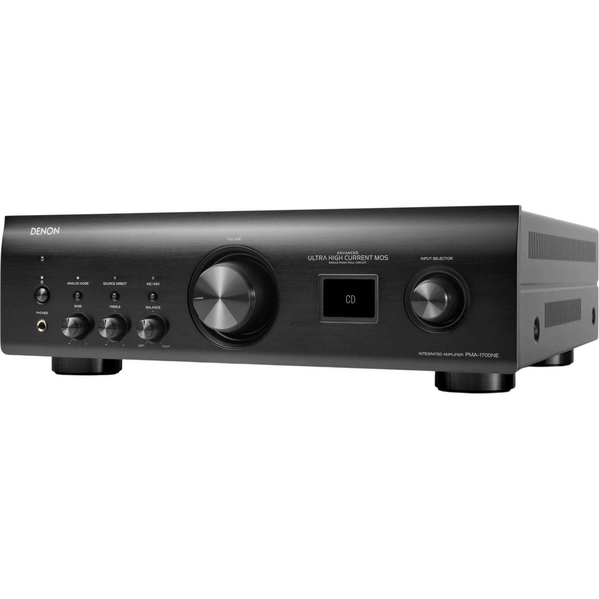 Denon PMA-1700NE sort - Stereo hi-fi integreret transistorforstærker