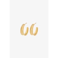 Small Saga Earrings Gold Plated