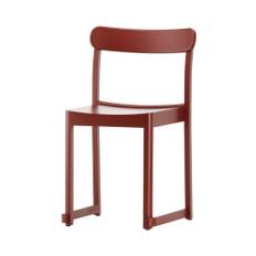 Atelier Chair - Beech Dark Red Lacquered