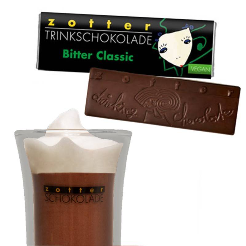 ZOTTER DRICKCHOKLAD BITTER CLASSIC MINI