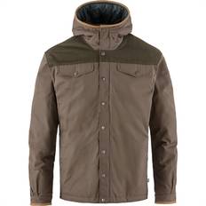 Fjällräven Greenland No. 1 Down Jacket Men - Suede Brown/Dark Olive - Dunvinterjakke