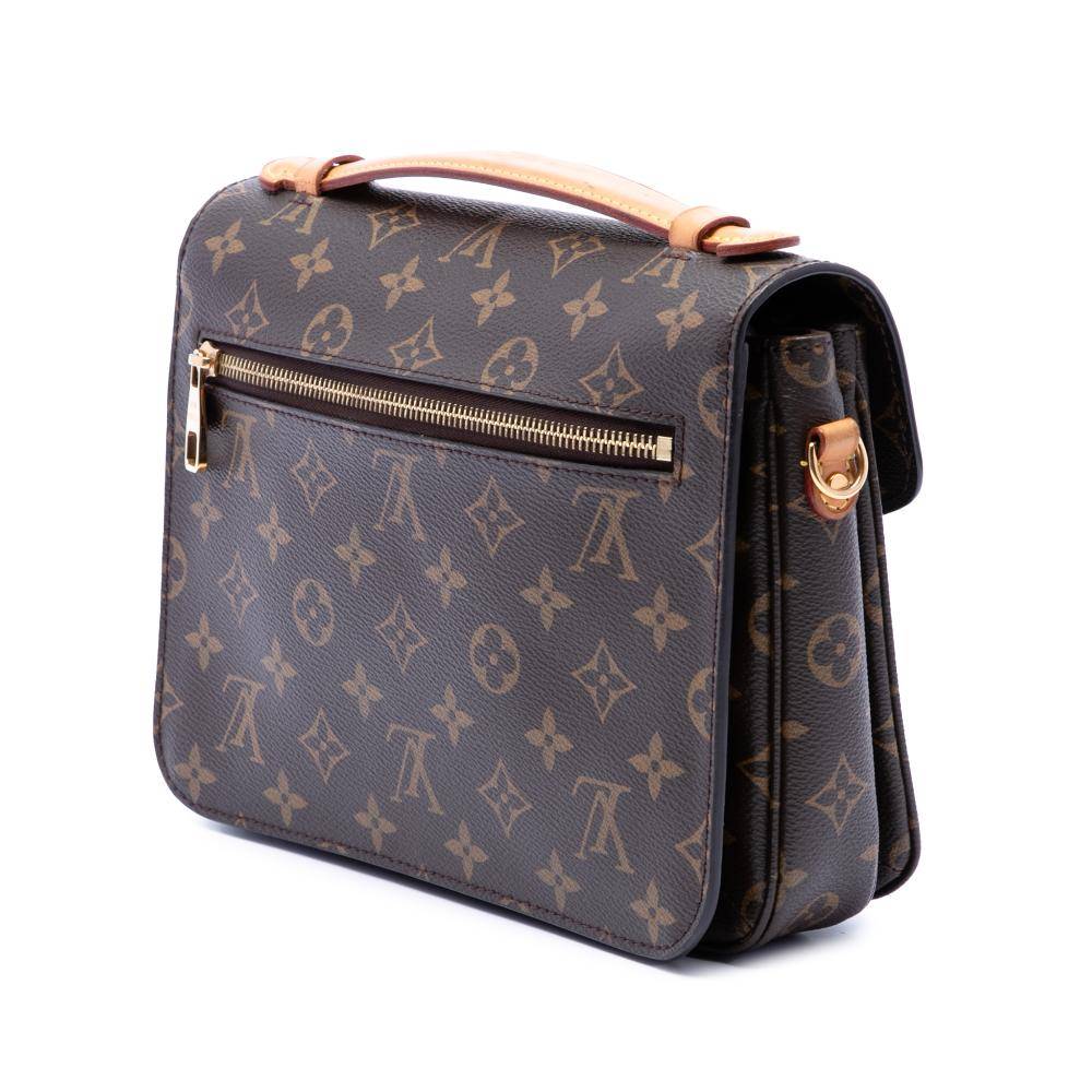 Louis Vuitton Vintage Pochette Métis Stl. - Axelremsväskor Från Magasin - Brown (L 20cm x W 24cm x D 6cm)