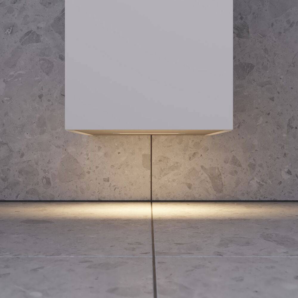 LED belysning under skåp | Dansani Tillval hos Badrumspunkt., B 40 cm x H 2 cm x D 2 cm (ULHS40)