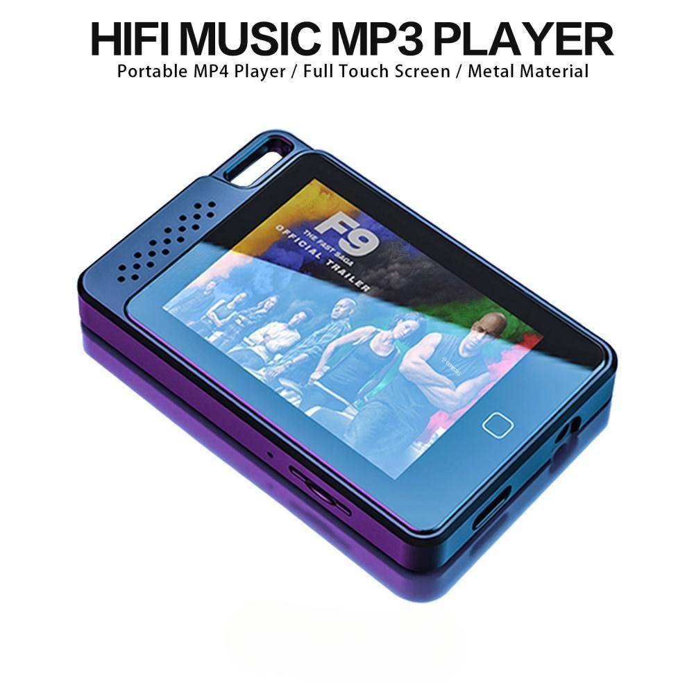 Högkvalitativ HiFi-musik MP3-spelare Bluetooth 5.0 pekskärm Multifunktionell MP4-videospelare Bärbar FM/E-bok/inspelning