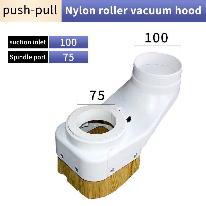 Spindle Dust Suction Foot Push-pull 70-90MM Diameter Dust Cover Collector For CNC Router Engraving Machine