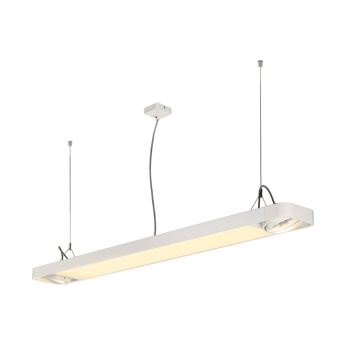 SLV Aixlight R2 Office LED 33,5W pendel Vit