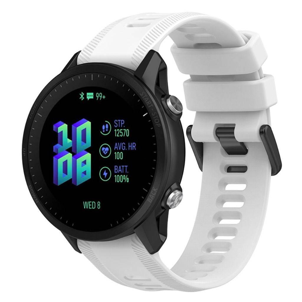 Garmin Forerunner 955 Klockarmband i TPU - Vit