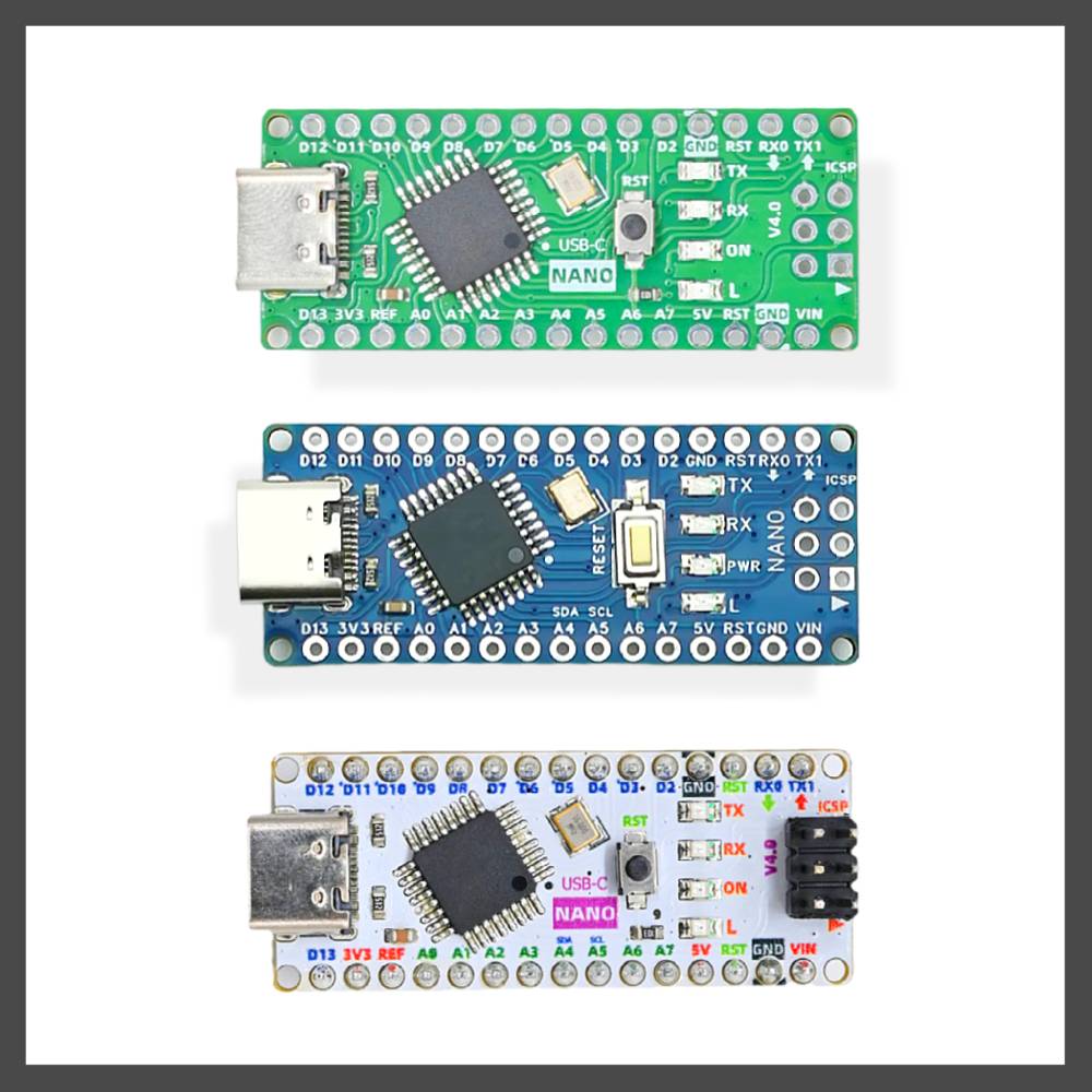Arduino Nano 3.0 Compatible Development Board -Type-C-ATmega328PB MCU, CH340C Driver, High-Quality Replacement Model !