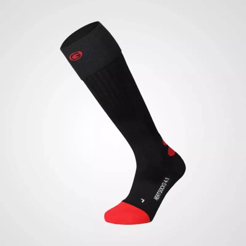 LENZ Heat Sock 4.1 Toe Cap Black (S)