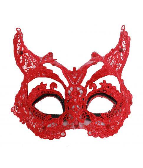 Rød djævle, halvmaske