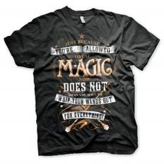 Harry Potter Magic T-Shirt (Black,5XL)