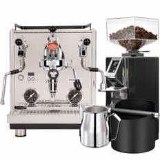 Profitec Drive Espressomaskine Inkl. Eureka Mignon Libra Chrome/Mat Sort Espressokværn