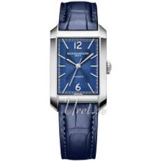 Baume & Mercier M0A10732 Hampton Blå/Læder