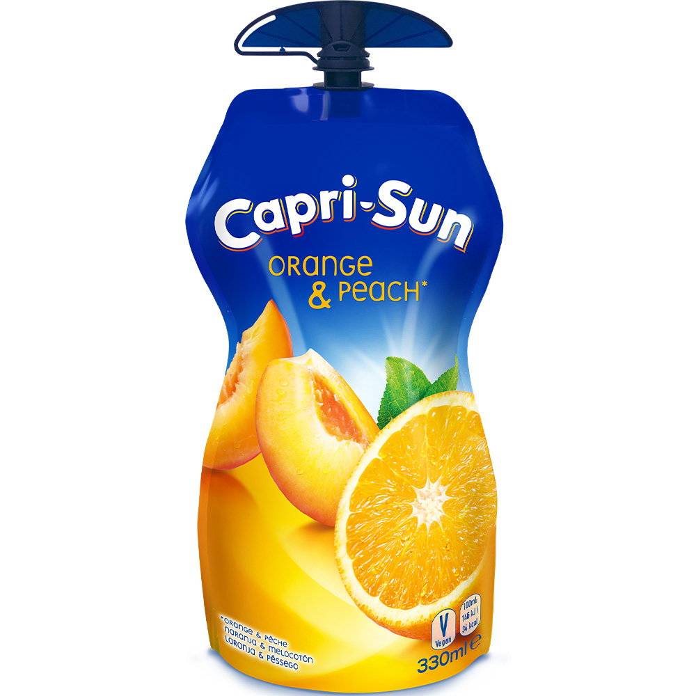 Capri-Sun frugtdrik Appelsin-Fersken