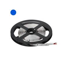 Fleksibel LED bånd/strips, Blå, 12V, 4,8 W/m, IP20, 5m