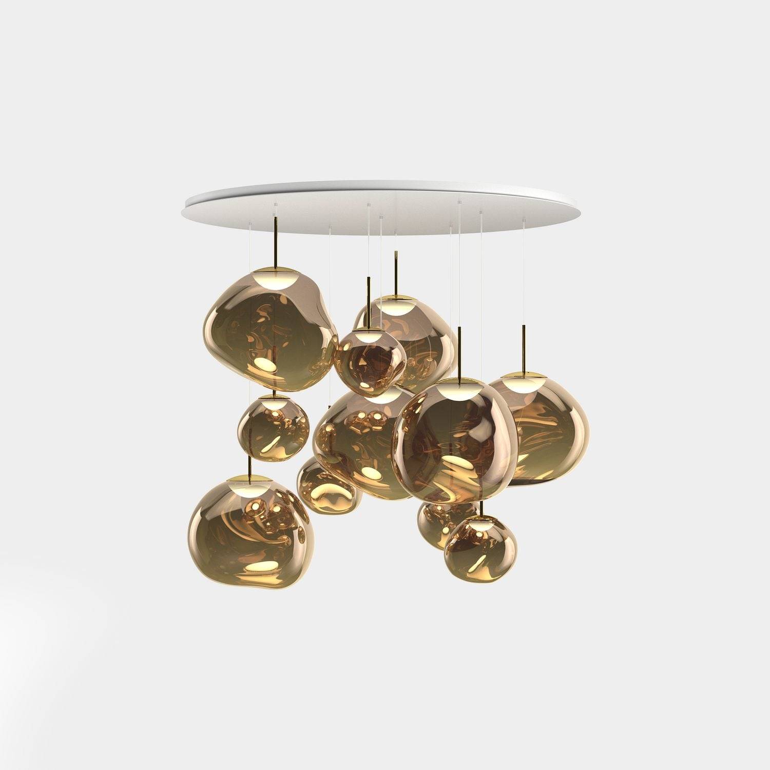 Tom Dixon - Melt Mega Pendelsystem LED Bronze