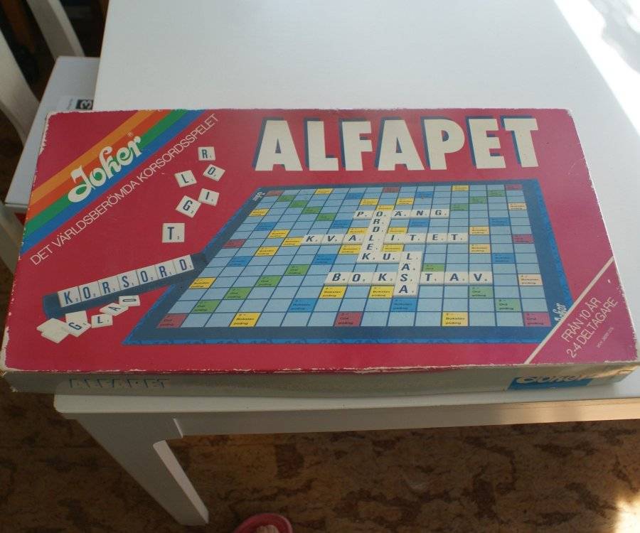 Retro Alfapet - Klassiskt Ordspel från Joker