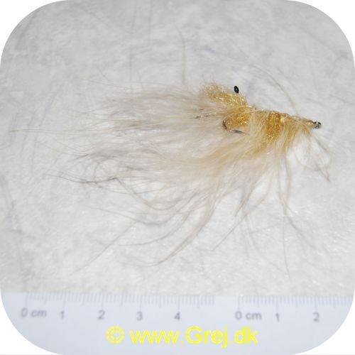 Seatrout Pattegris Tan # 6 - 7 cm lang - Lys brunlig
