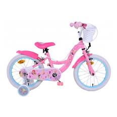 Disney Princess børnecykel - piger - 16 tommer - pink - to håndbremser