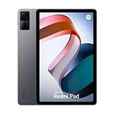 Xiaomi MediaTek G99 Tablet Redmi Pad 128 GB, 25,7 cm (10,61 tum), 2 K 90 Hz, fyrhögtalare, 8 000 mAh, unibody-metalldesign, WiFi – grafitgrå