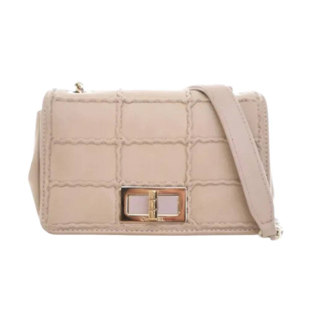 Chanel Vintage Pre-owned Laeder chanel-tasker - Vintage - Dame - Brun - ONE SIZE - Uld