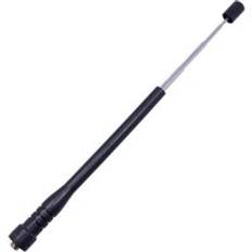 Teleskop motorola stil vhf uhf dual band antenn för gp328 gp68 gp88s gp300 gp3688 tvåvägs radio walkie talkie