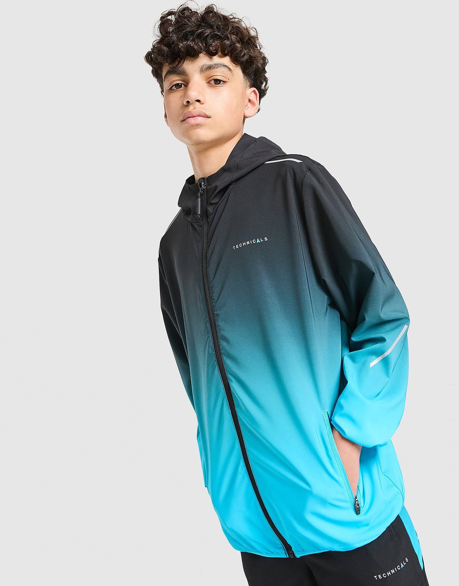 Technicals Lotus Jacket Junior, svart - 14-15Y