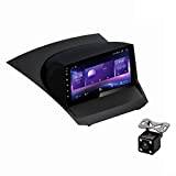 WY-CAR Android 12 Car Stereo GPS Navigation för Ford Fiesta 2009-2017, Auto Radio Headunit Stereo Stöd för SWC/WIFI/Bluetooth/FM/RDS/USB/Mirror Link 9 tums Pekskärm med Kamera