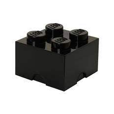 LEGO Storage Brick 4 - opbevaringsboks - sort