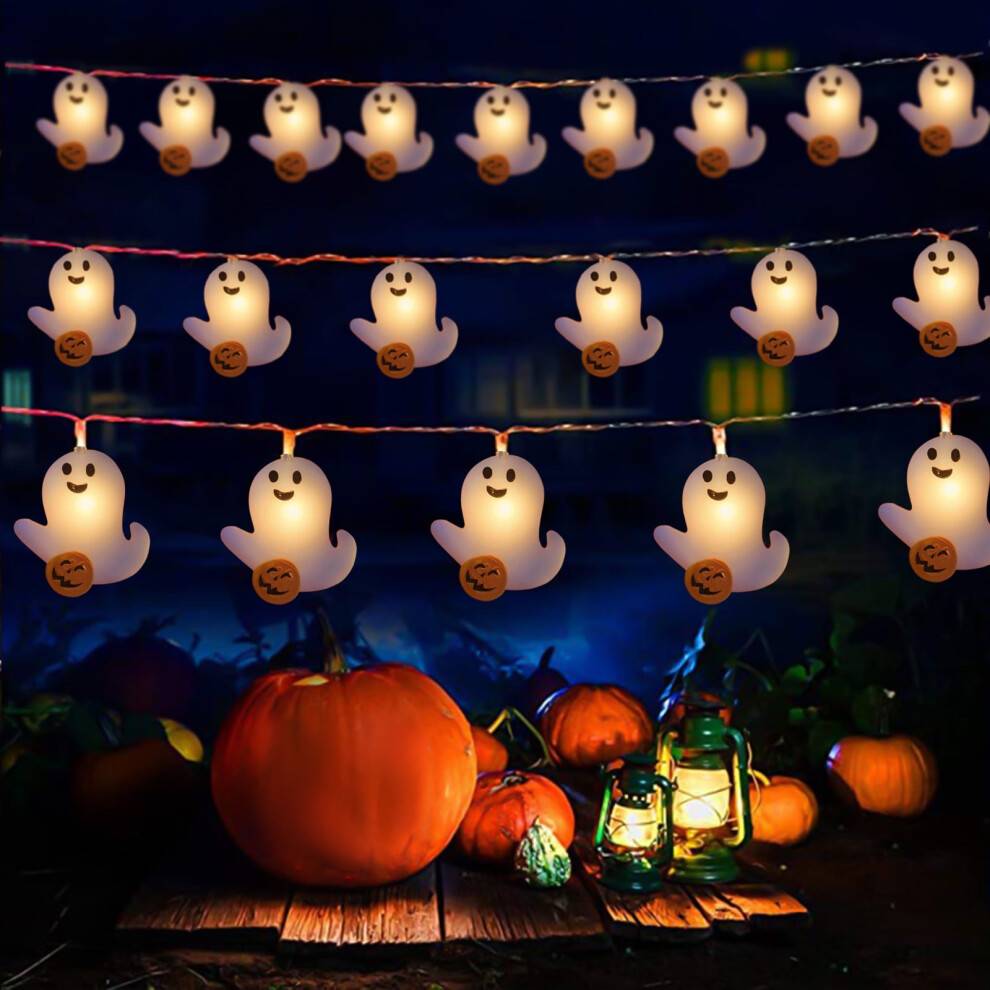 Donemore Halloween-ljusslinga 2,4 m 60 LED