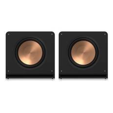 2-pack Klipsch RP-1600SW 16" aktiv subwoofer, svart