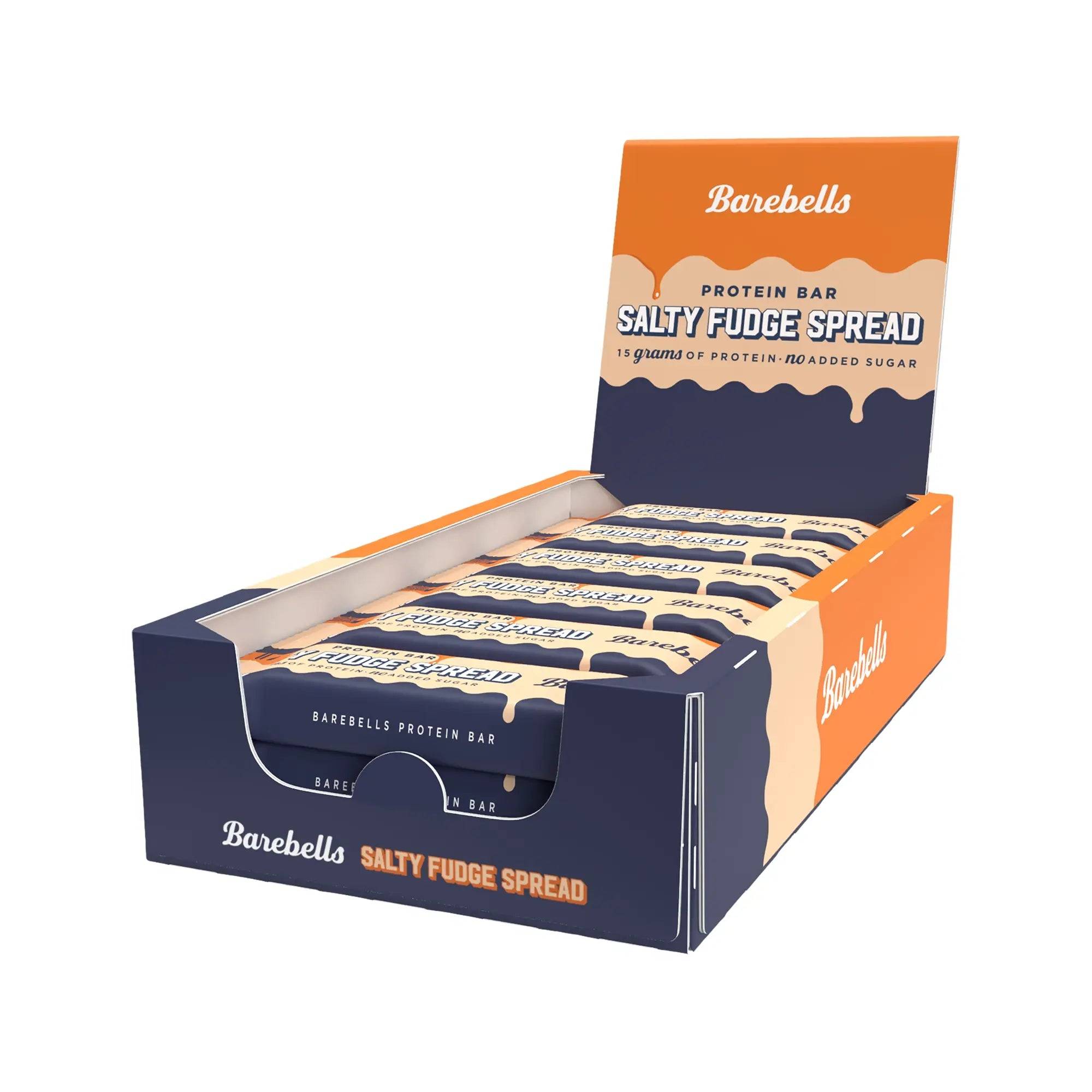 12 X Barebells Protein Bar Spread 45 G Salty Fudge Spread