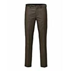 SELECTED HOMME män slhslim-mylobill Camel Struc Trs B Noos Hose