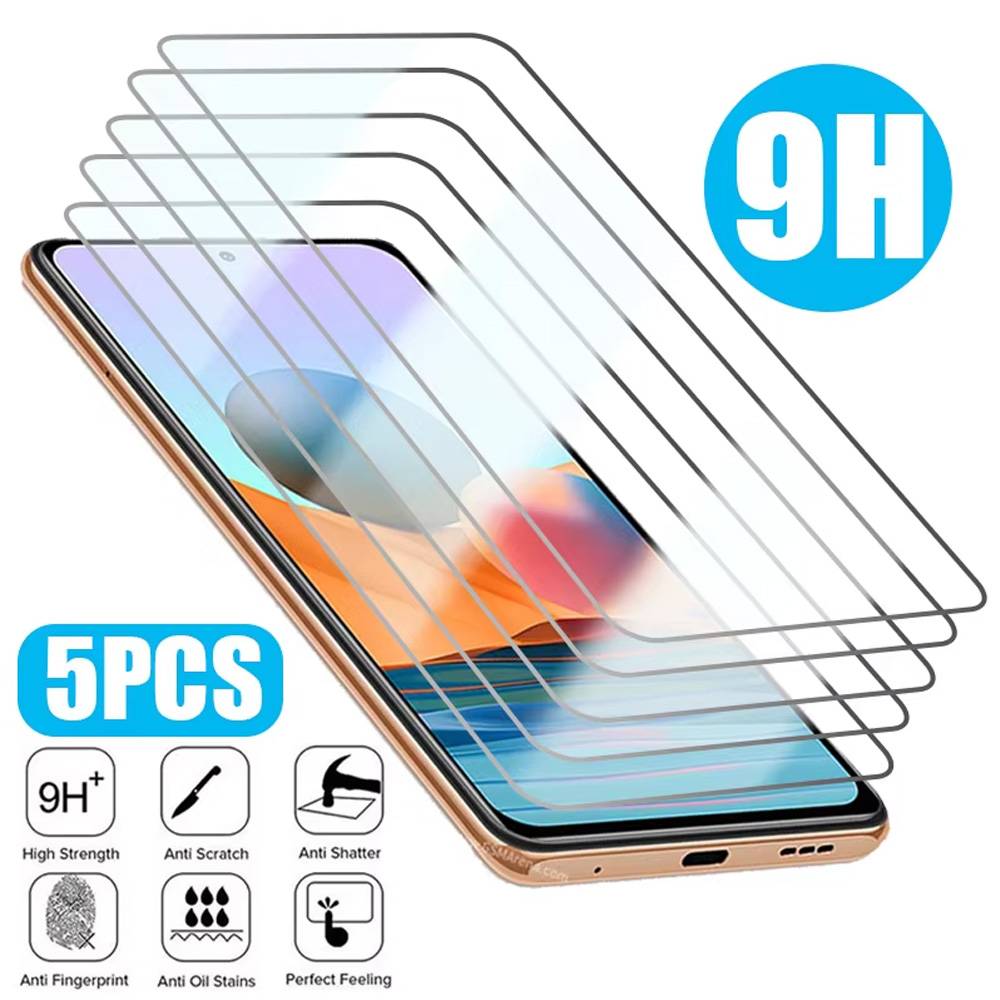 1-5pcs Tempered Glass For Xiaomi Poco M7 X7 Pro X5 Pro X3 F5 F4 M6 M5 X8ProMax F8Ultra F7Pro HD Full Cover Screen Protector