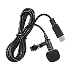 Andoer 150 cm bärbar mini clip-on Omni-Directional Stereo USB Mic mikrofon för PC dator/för Gopro 3 3+ 4 (# 2)