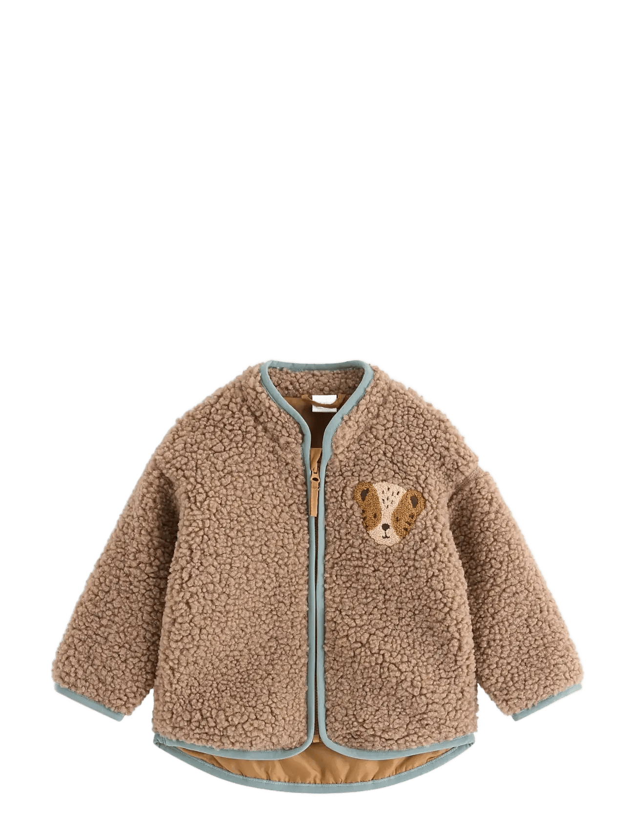 LINDEX Teddy Jacket | Brown | 98