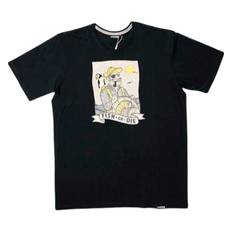 T-shirt | Seaparrot and Shipster T-shirt | Herre | Bomuld - Blueberry / M