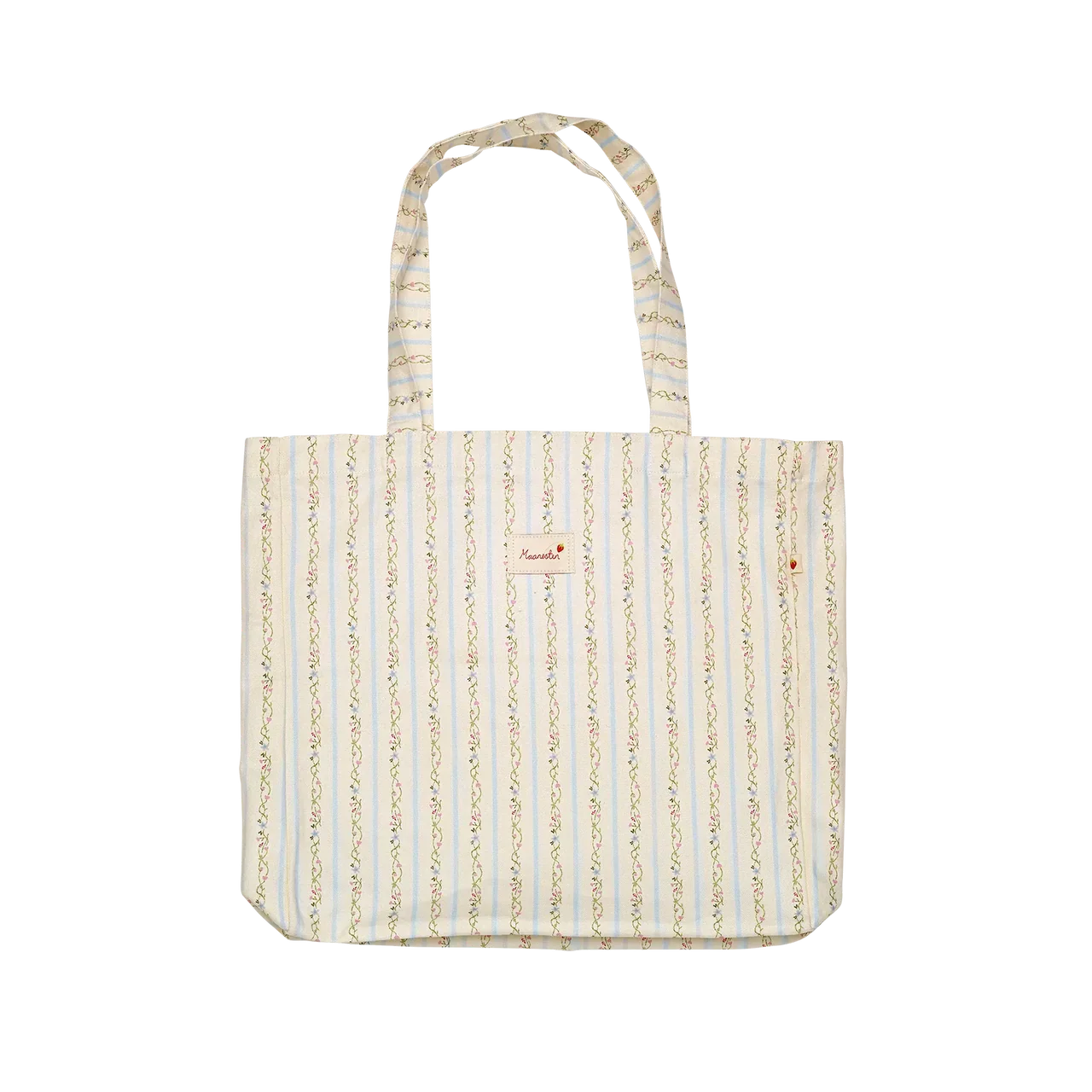 Canvas Totebag Summer Stripes Blue