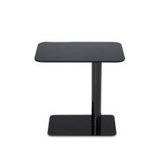Tom Dixon - Flash Table Rectangle Black - Små borde og sideborde - Sort - Glas/Metal