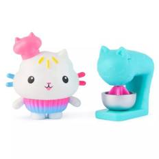 Gabby's Dukkehus: Figur med tilbehør, 5 cm - Cakey