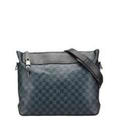 Louis Vuitton Vintage, Pre-owned, Herre, Blå, ONE SIZE, Uld, Pre-owned canvas tasker