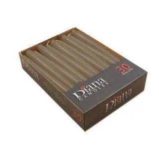 Antikljus, Mörk sand, 7,5 timmar, ???????2.2 x 24.5 cm 30 st x 4