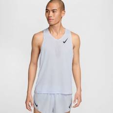 Nike Dri-FIT ADV Aeroswift Singlet, XXL - Blå Herre Løbetøj til Optimal Komfort