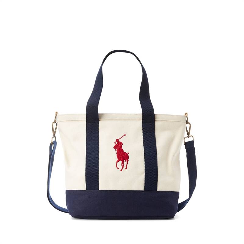 Ralph Lauren Taske Tote Bag - Off White.