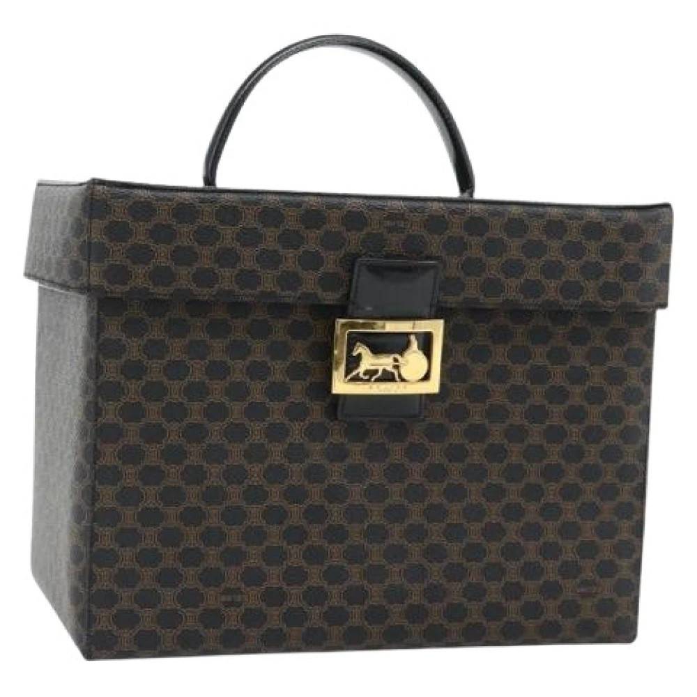 Celine Vintage Pre-owned Vintage Håndtaske - Vintage - Dame - Sort - ONE SIZE - Uld