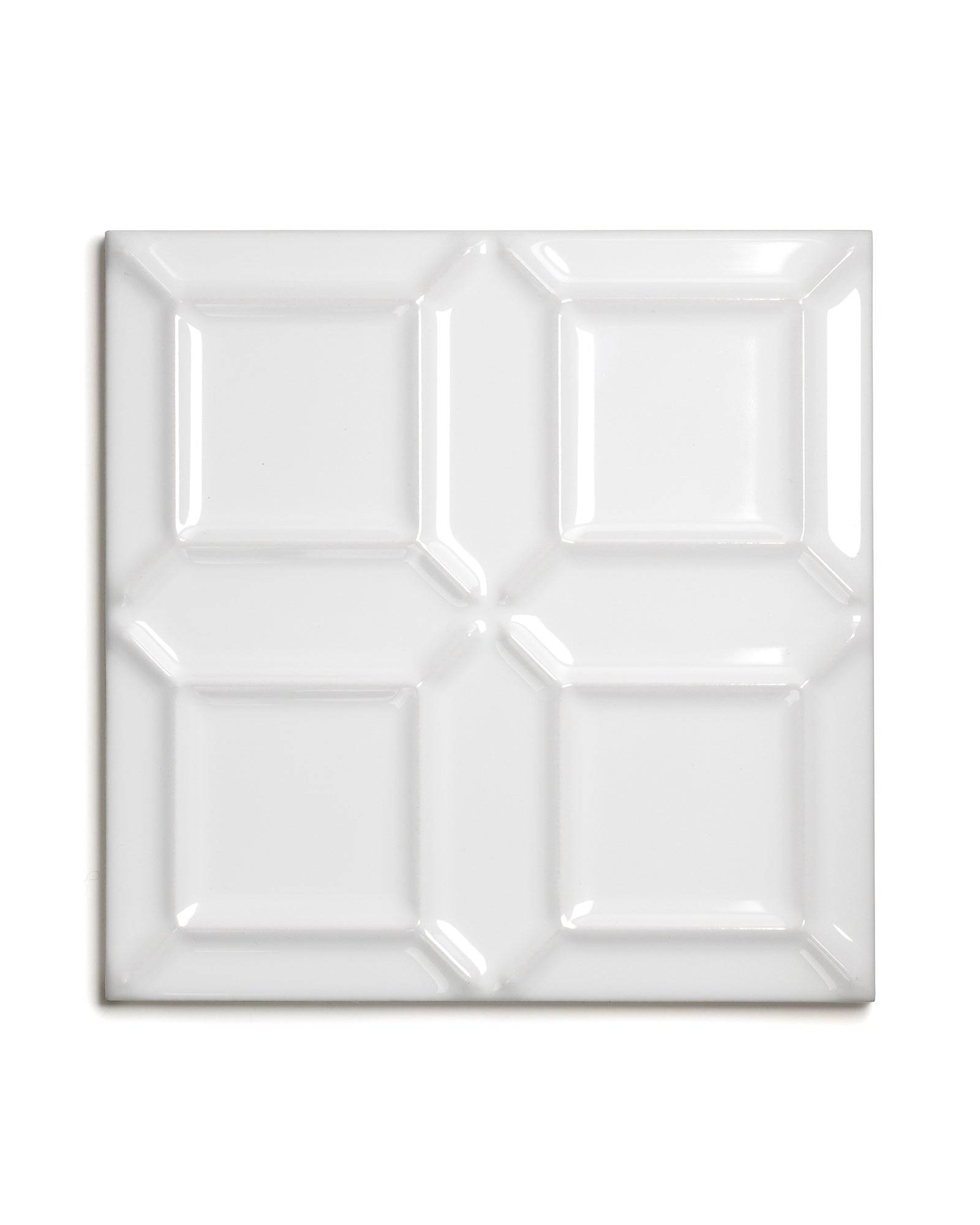 Victoria Flise - Special 15 x 15 cm Hvid