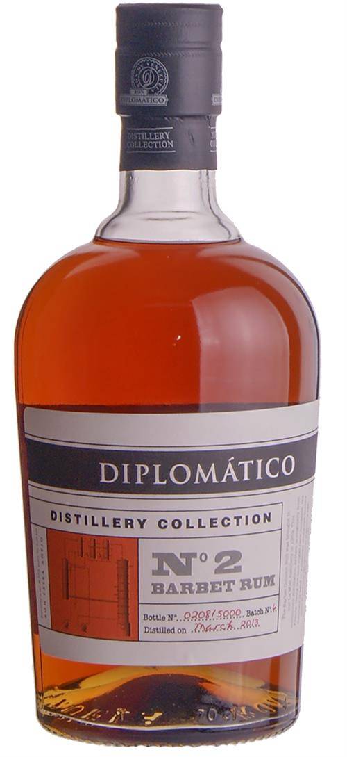 Rom - Diplomatico No. 2, Barbet Distillery collection.