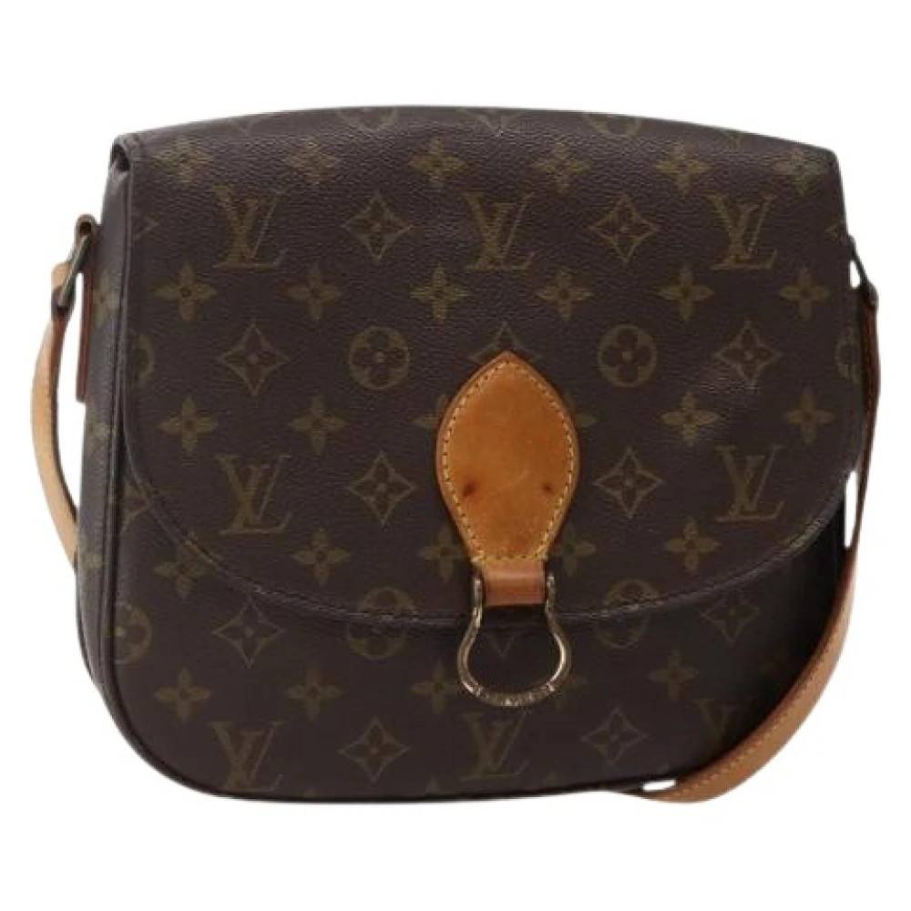 Louis Vuitton Vintage Pre-owned Cross Body Taske - Vintage - Dame - Brun - ONE SIZE - Uld
