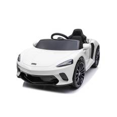 McLaren GT elbil til børn, 2x12V med gummihjul, Hvid